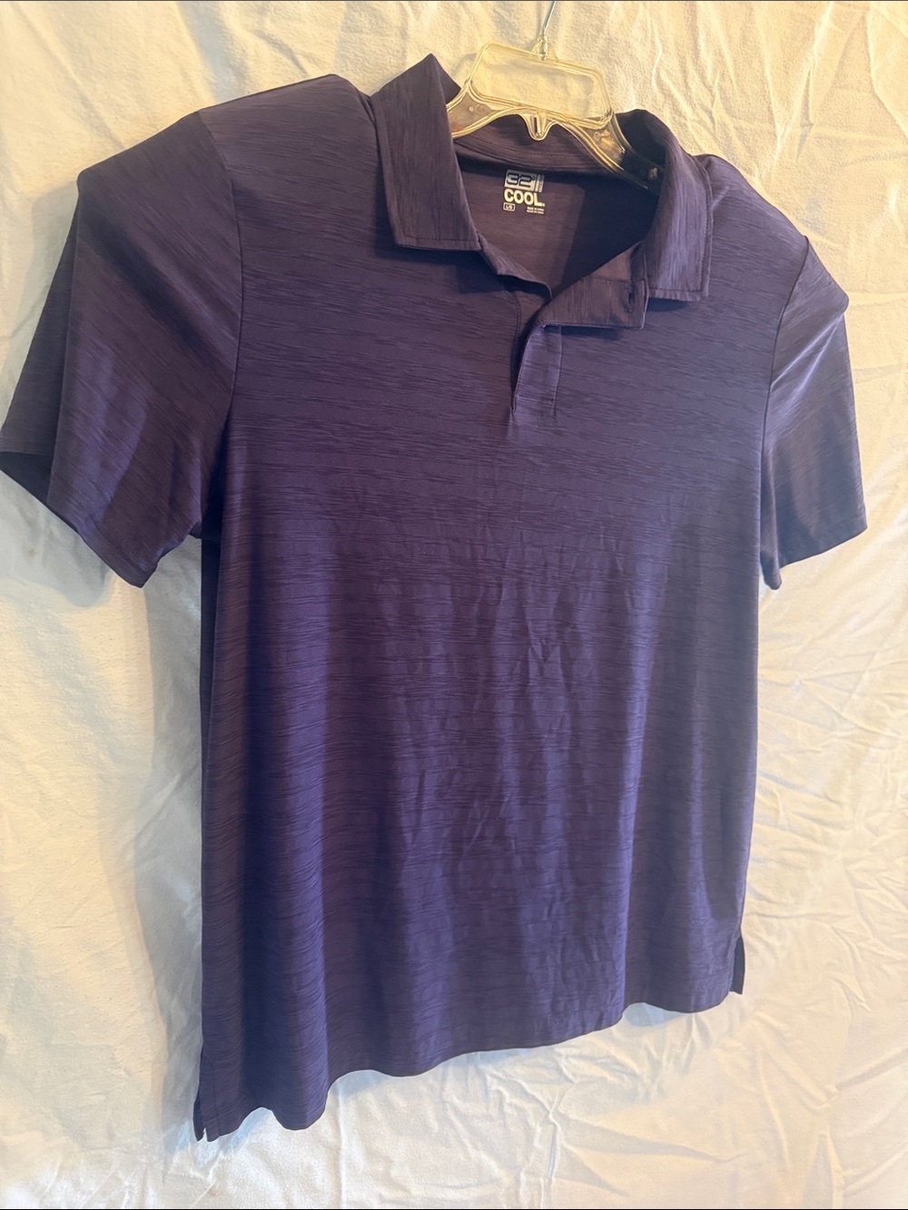 32 Degrees Men's Dark Purple Polo Shirt